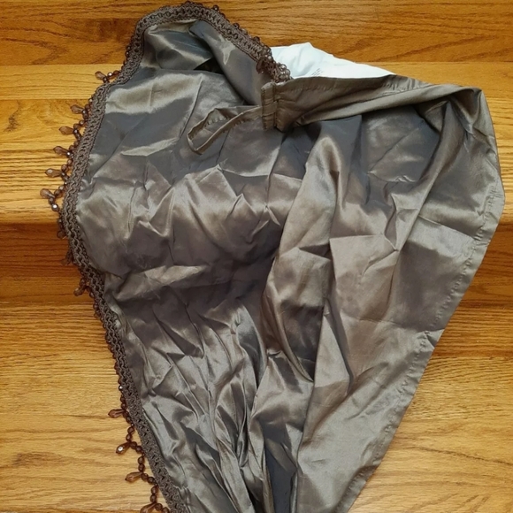 Peri Argentina crescent valance  chocolate (1 valance) - Picture 9 of 14